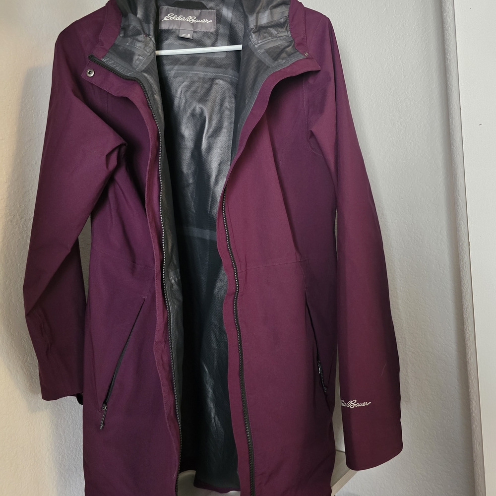 Eddie Bauer Women's Plum Trench Coat